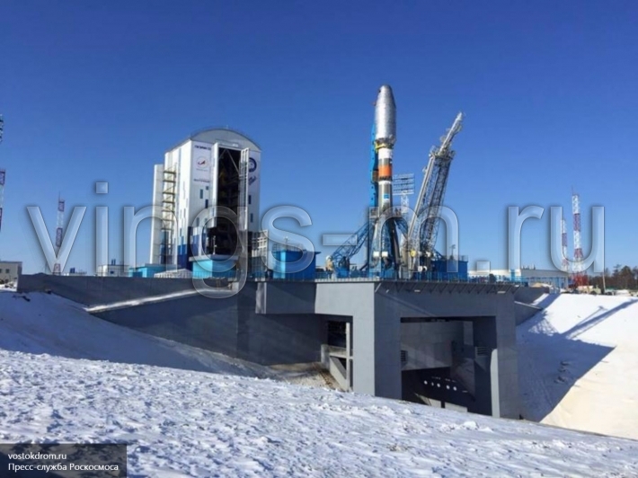 Первый запуск ракеты на космодроме "Восточный" Первый запуск ракеты на космодроме "Восточный"